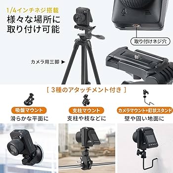 Amazon.co.jp: Sanwa Direct 400-CAM109 Time Lapse Camera, 4K